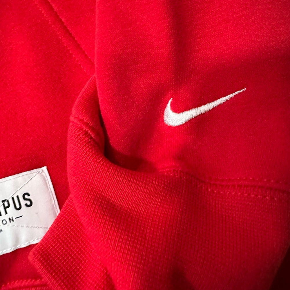 Georgia Bulldogs Nike Men’s 1/4 Zip Hooded Sweatshirt (Small) Retails For $70 - Picture 6 of 11